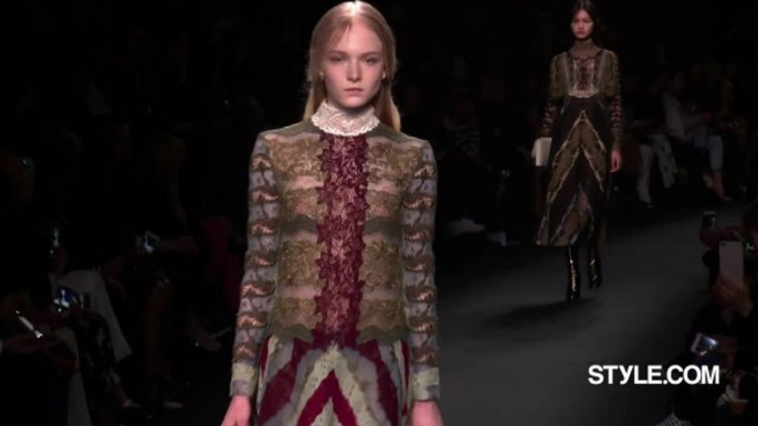 Style.com Fashion Shows - Valentino Fall 2015 Ready-to-Wear