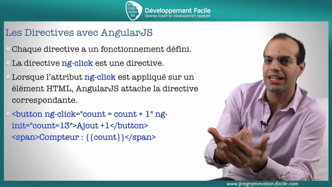 Comment utiliser les directives les expressions les opérateurs arithmétiques AngularJS