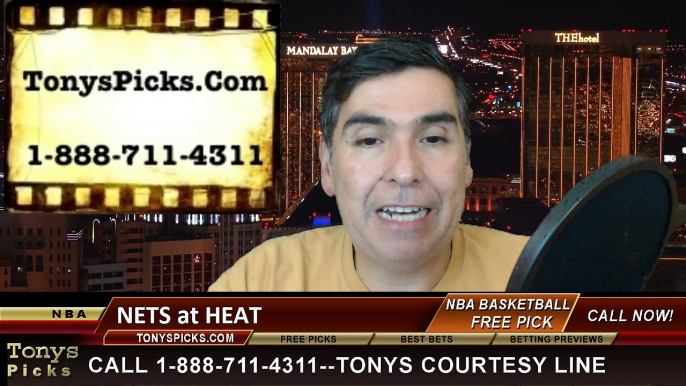 Miami Heat vs. Brooklyn Nets Free Pick Prediction NBA Pro Basketball Odds Preview 3-11-2015