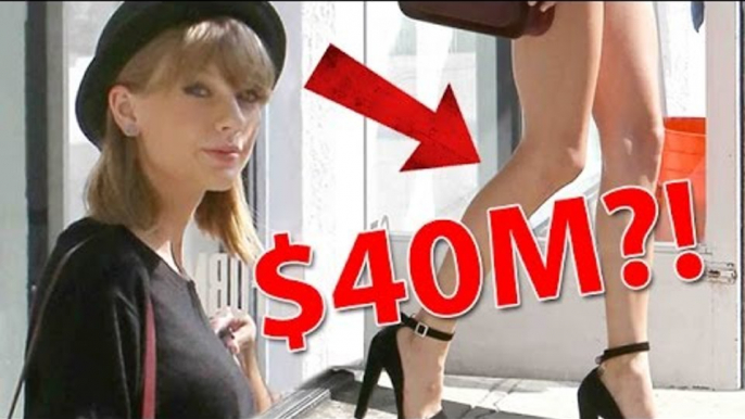 Taylor Swift -- Have a $40 Million Stare at My Legs