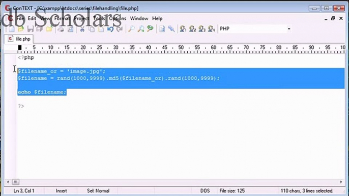 PHP Lecture (84) File Handling Checking if a File Exists