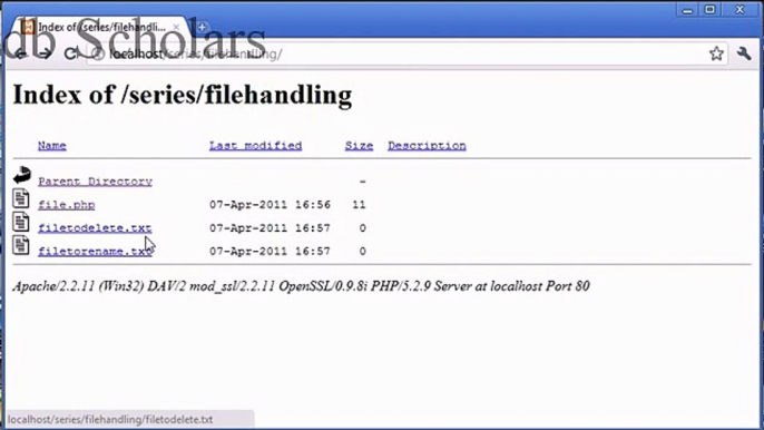 PHP Lecture (85) File Handling Deleting and Renaming Files Part 1