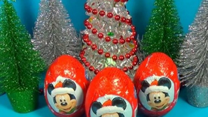 Christmas surprise eggs Disney MICKEY MOUSE Zaini eggs surprise Christmas For Babies MymillionTV