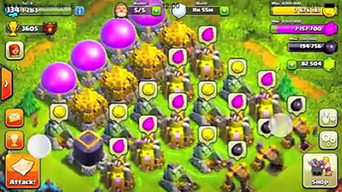 CLASH OF CLANS - MOST GEMS! MOST RESOURCES! MOST EVERYTHING