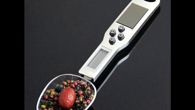 LCD Digital Kitchen Lab Gram Electronic Spoon Weight Food Scale