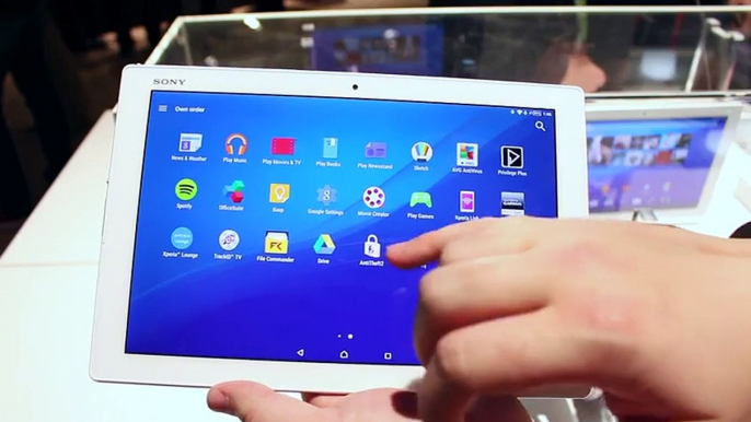 Sony Xperia Z4 Tablet hands on - MWC 2015