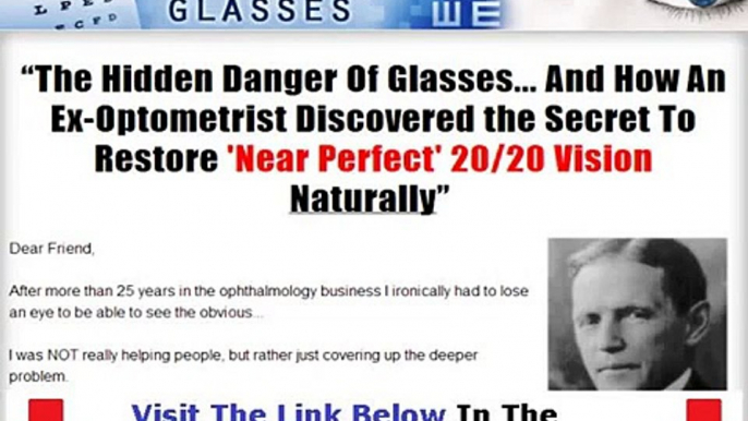 Vision Without Glasses Review  MUST WATCH BEFORE BUY Bonus + Discount