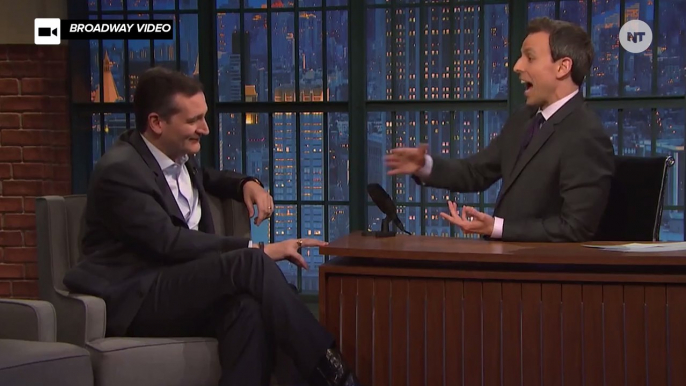 Seth Meyers Reminds Ted Cruz That The World IS On Fire