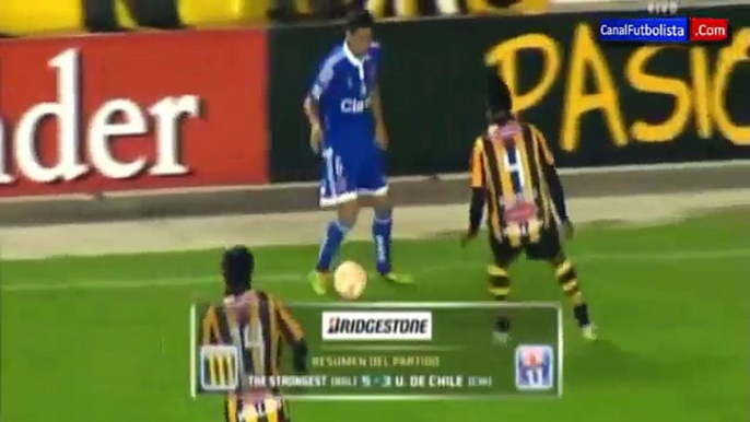 The Strongest 5-3 U de Chile Resumen Goles Copa Libertadores 18.03.2015