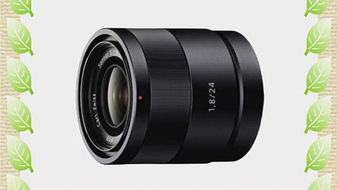 Sony Carl Zeiss Sonnar T* E 24mm F1.8 ZA Lens for Sony NEX Cameras