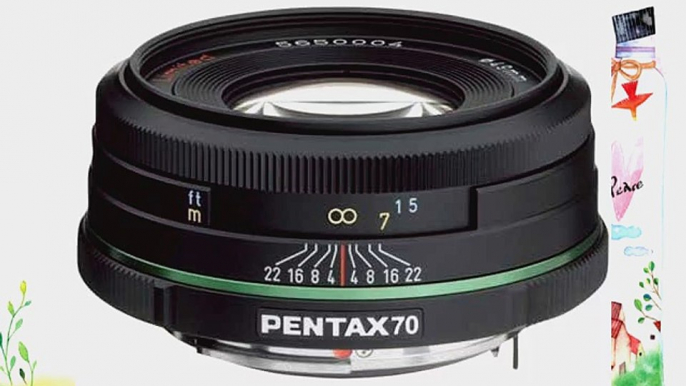 Pentax 70mm f/2.4 DA Limited Lens for Pentax and Samsung Digital SLR Cameras