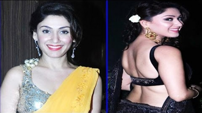 Sizzling Hot Actress Manjari Phadnis Looking Hot In Sexy Saree