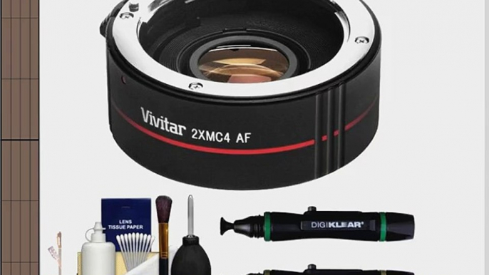 Vivitar Series 1 2x Teleconverter (4 Elements) Kit   Lenspens   Cleaning Kit for Canon EF Lenses