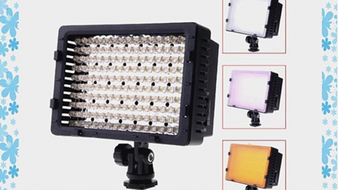 CN-160 LED Video Light for Camera DV Camcorder Lighting 5400K