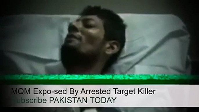 MQM Expose By Arrested Target Killer _Must Watch