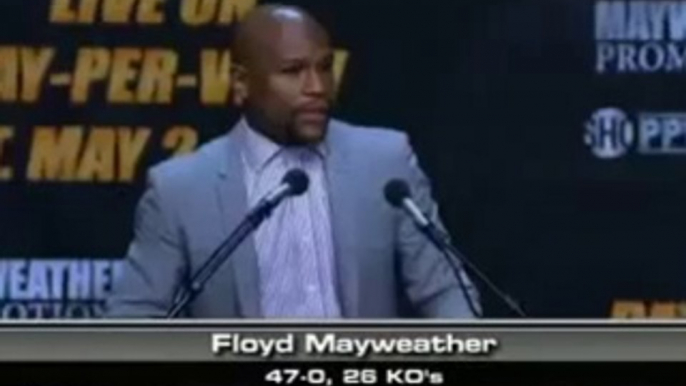 Floyd Mayweather vs Manny Pacquiao - Press Conference FULL VIDEO - Face Off 3/11.15