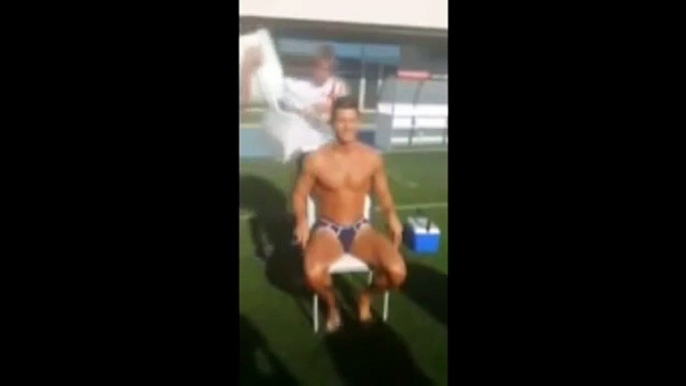 Funny Moments Cristiano Ronaldo Ice Bucket Challenge ● Nominates Beyonce,Jennifer Lopez,Li Wayne