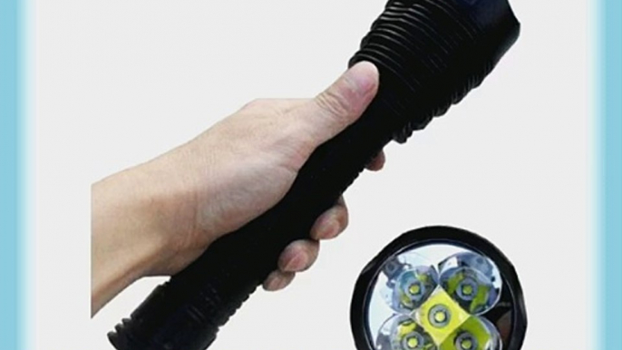 Hot High Power 4500 lumen TrustFire TR-J12 5 Cree XM-L T6 Led Flashlight Torch