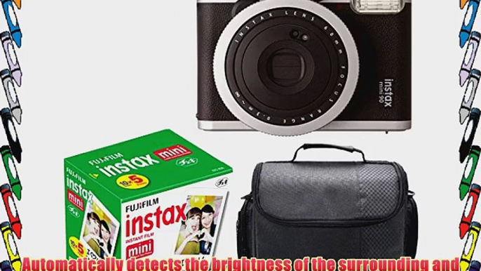 Fujifilm Instax Mini 90 Neo Classic Instant Film Camera With Fujifilm Instax Mini Instant Film