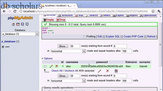 PHP Lecture (136) Logging the User In Part 1