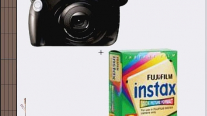 Fujifilm Instax 210 Instant Photo Camera Kit with Fujifilm Instax 200 Instant Color Print Film