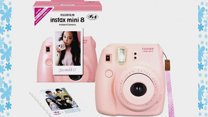 Fuji Instax Mini 8 N Pink   Original Strap Set Fujifilm Instax Mini 8N Instant Camera