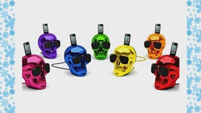 Jarre AeroSkull HD Speaker Dock with Bluetooth and Apple Lightning Connector - Chrome Green