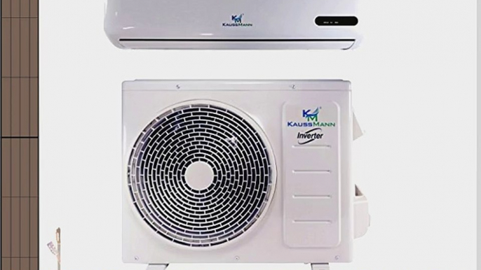 12000 Btu (1 Ton) Inverter Ductless Mini Split Air Conditioner Heat Pump Heating Cooling Dehumidification