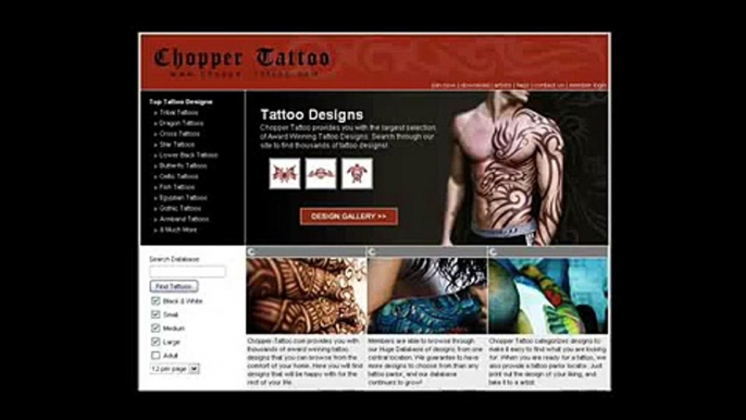 Chopper Tattoo Review - chopper-tattoo.com