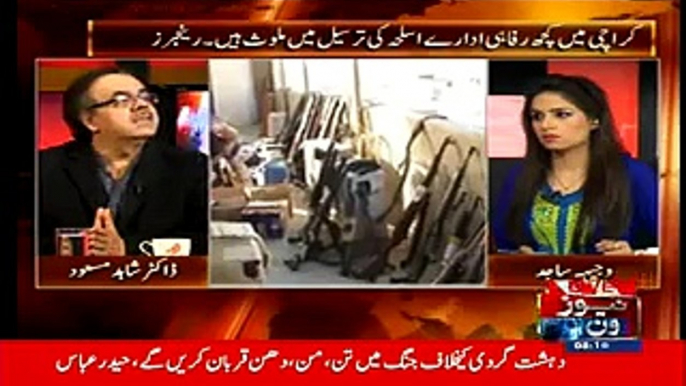 Dr Shahid Masood Discloses List Of Political Parties Having Militant Wings..A Slap To All Parties