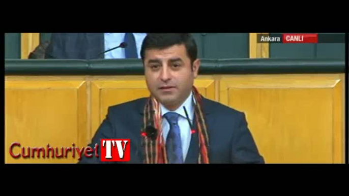 Demirtaş: Recep Tayyip Erdoğan seni başkan yaptırmayacağız...