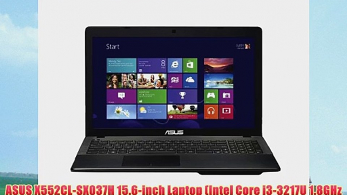 ASUS X552CL-SX037H 15.6-inch Laptop (Intel Core i3-3217U 1.8GHz Processor 6GB DDR3 500GB HDD