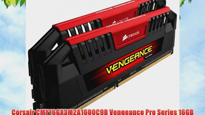 Corsair CMY16GX3M2A1600C9R Vengeance Pro Series 16GB (2x8GB) DDR3 1600Mhz CL9 XMP Performance