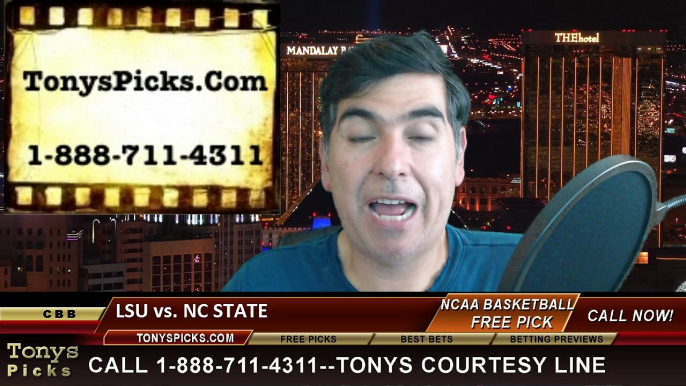 North Carolina St Wolfpack vs. LSU Tigers Free Pick Prediction NCAA Tournament College Basketball Odds Preview 3-19-2015