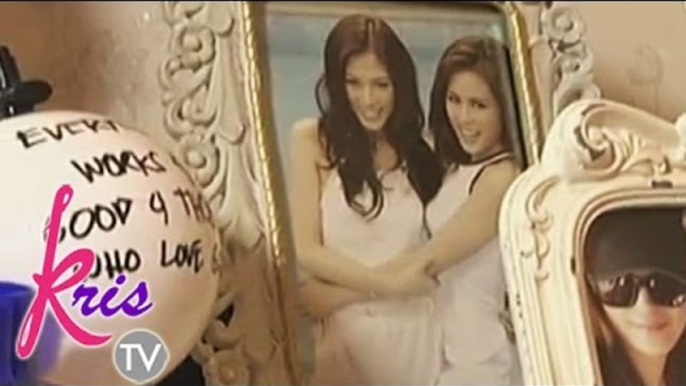 The Gonzaga sisters write inspiring messages for each other