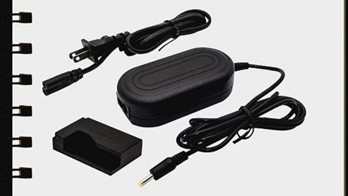 Kapaxen ACK-E15 AC Power Adapter Supply Kit For Canon EOS Rebel SL1 / 100D DSLR Cameras