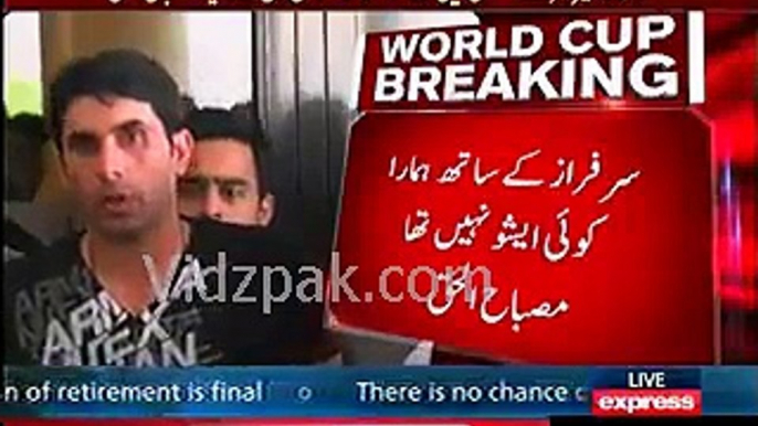 Misbhah ul Haq lashes out at ex cricketers for blaming him of Pakistan's defeat