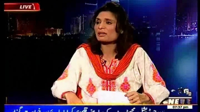 WAQT Assignment Aniqa Nisar with MQM Senator Mian Ateeq (24 March 2015)