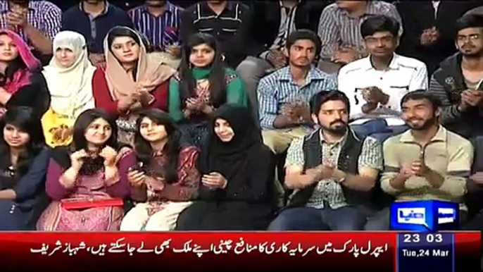 Mazaq Raat - 24th March 2015 Dunya News (24 Mar 2015) Mazaaq raat [24-March-2015]