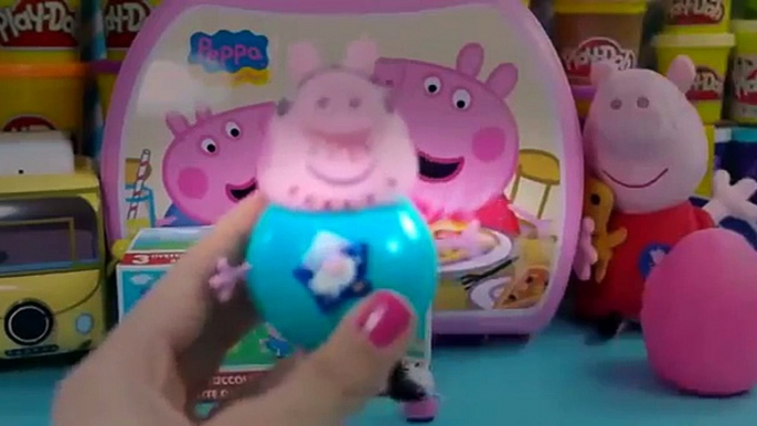 kinder surprise violetta peppa pig kinder surprise eggs play doh opening egg peppa pig toys playdoh