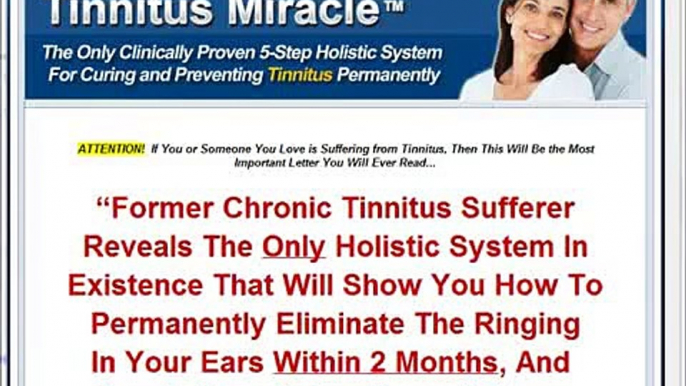 Tinnitus Miracle   Watch this Tinnitus Miracle Review!   tinnitus miracle review