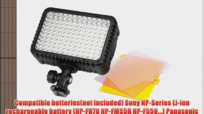 CN-LUX1500 130 LED Photo Video Light lamp for Canon Nikon Camera DV Camcorder