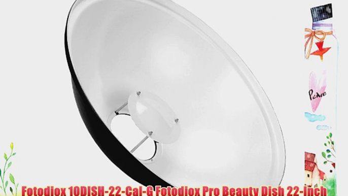 Fotodiox 10DISH-22-Cal-G Fotodiox Pro Beauty Dish 22-Inch (56CM) for Calumet Genesis 200 400