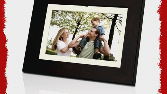 Coby DP702 7-Inch Widescreen Digital Photo Frame (Woodgrain)