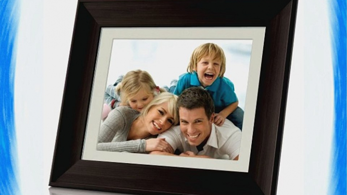 Coby DP1052 10.4-Inch Digital Photo Frame with MP3 Player (Wooden Frame)