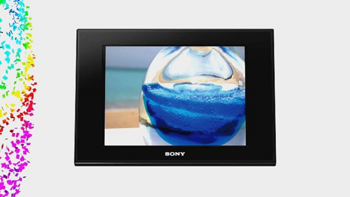 Sony DPF-D80 8-Inch LCD Digital Photo Frame (Black)