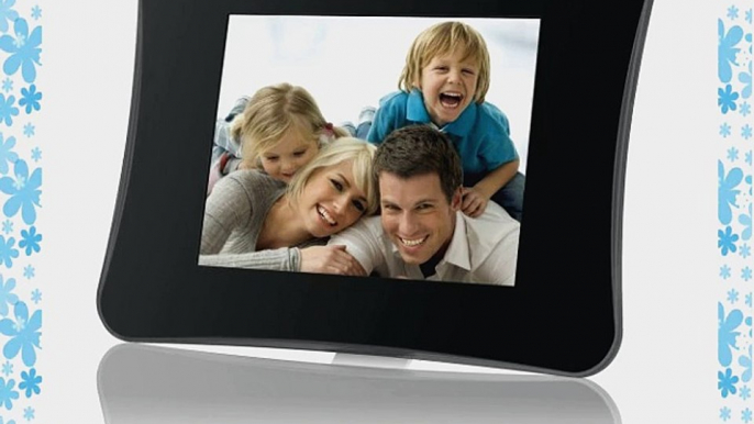 Coby DP860 Digital Photo Frame with Multimedia Playback and Remote Control