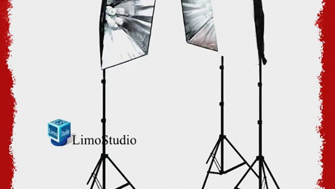 Limo studio 2400 Watt Photography Studio Softbox Continuous Lighting Light Kit with 12 Daylight