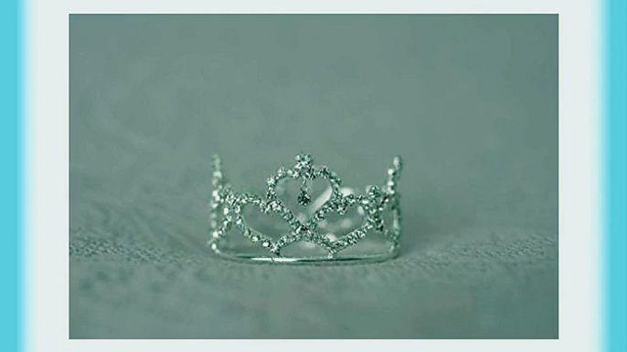 Glenda Princess Rhinestone Newborn Crown Photography Props - Newborn Photo Props Baby Props