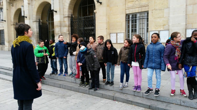 Chant de marins breton par des enfants de Saint-Denis (93)